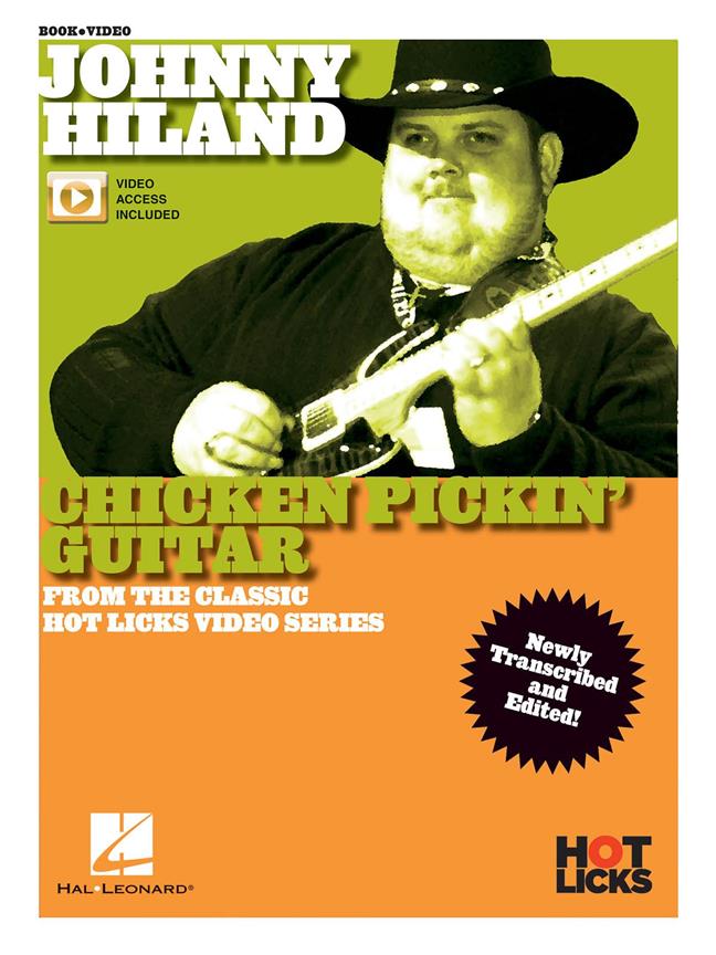 Johnny Hiland Chicken Pickin Guitar Book + Online Sheet Music Songbook