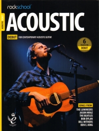 Rockschool Acoustic Guitar 2019 Debut + Online Sheet Music Songbook