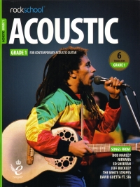 Rockschool Acoustic Guitar 2019 Grade 1 + Online Sheet Music Songbook