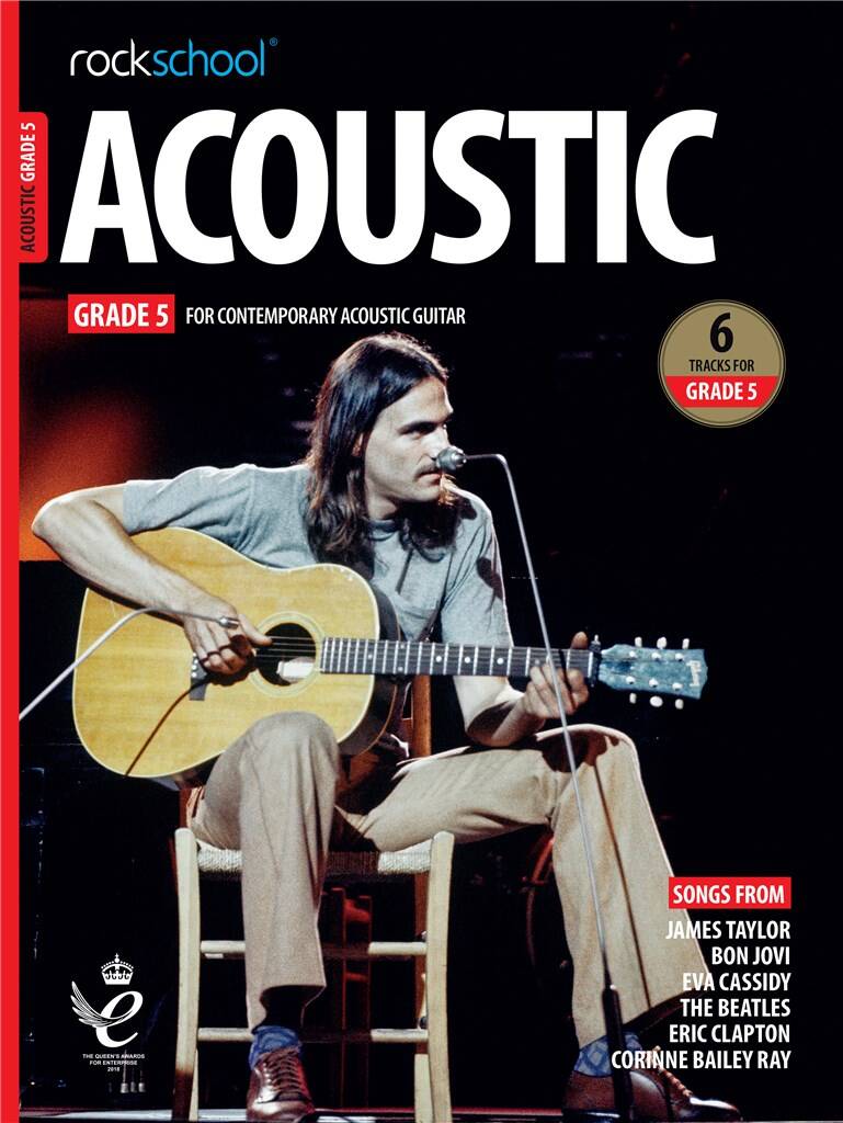 Rockschool Acoustic Guitar 2019 Grade 5 + Online Sheet Music Songbook