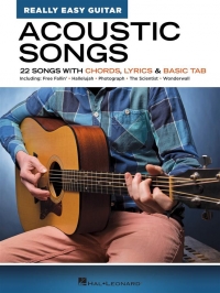 Really Easy Guitar Acoustic Songs Sheet Music Songbook