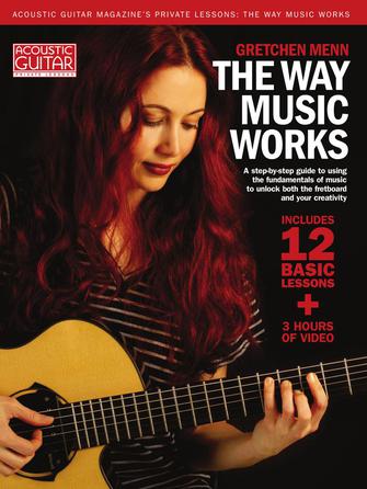 The Way Music Works Acoustic Guitar + Online Sheet Music Songbook