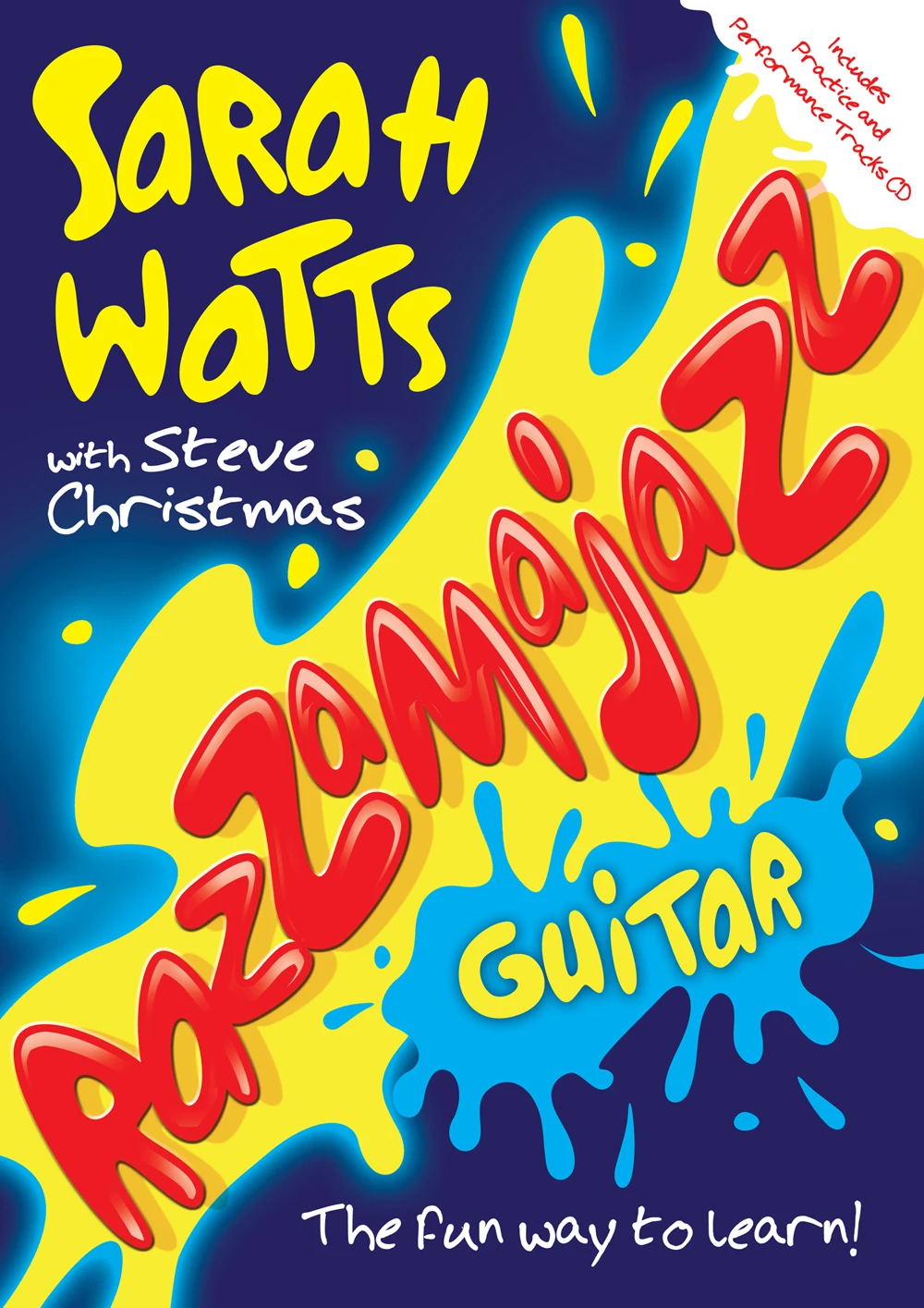 Razzamajazz Guitar Watts / Christmas Book & Audio Sheet Music Songbook