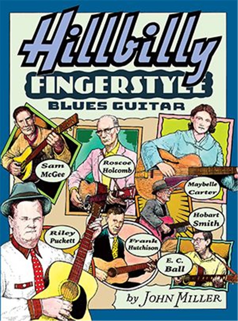 Hillbilly Fingerstyle Blues Guitar Book + Online Sheet Music Songbook