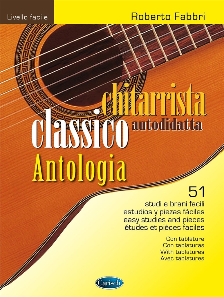 Chitarrista Classico Autodidatta-antologia Sheet Music Songbook