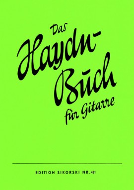 Haydn-buch Guitar Sheet Music Songbook