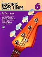 Electric Bass Lines No 6 Kaye Sheet Music Songbook