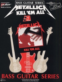 Metallica Kill Em All Bass Edition Tab Sheet Music Songbook