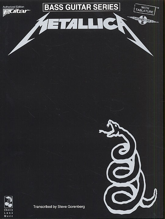 Metallica Album Play It Like It Is Bass Tab Sheet Music Songbook