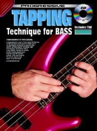 Progressive Tapping Technique Bass Book & Online Sheet Music Songbook