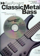 Fast Forward Classic Metal Bass + Cd Sheet Music Songbook