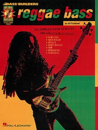 Reggae Bass Bass Builders Friedland Book & Cd Sheet Music Songbook