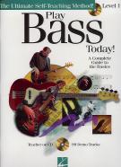 Play Bass Guitar Today Level 1 Book & Cd Sheet Music Songbook