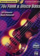 Bass Builders 70s Funk & Disco Bass Book & Cd Sheet Music Songbook