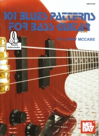 101 Blues Patterns For Bass Book + Audio Sheet Music Songbook