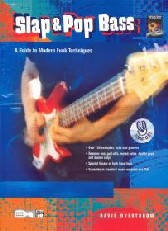 Slap & Pop Bass Overthrow Book & Cd Sheet Music Songbook