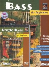 Bass For Beginners Ray Book & Dvd Sheet Music Songbook
