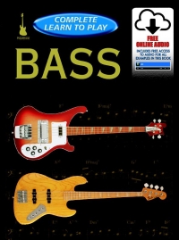 Complete Learn To Play Bass Guitar Manual +online Sheet Music Songbook