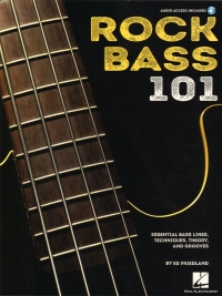 Rock Bass 101  Friedland + Online Sheet Music Songbook