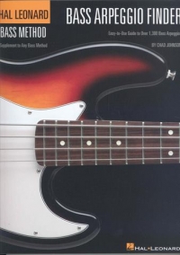 Bass Arpeggio Finder Hal Leonard Bass Method Sheet Music Songbook