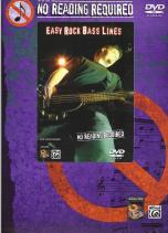No Reading Required Easy Rock Bass Lines Dvd Sheet Music Songbook