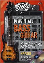 Play It All On Bass Dvd & Cd Sheet Music Songbook