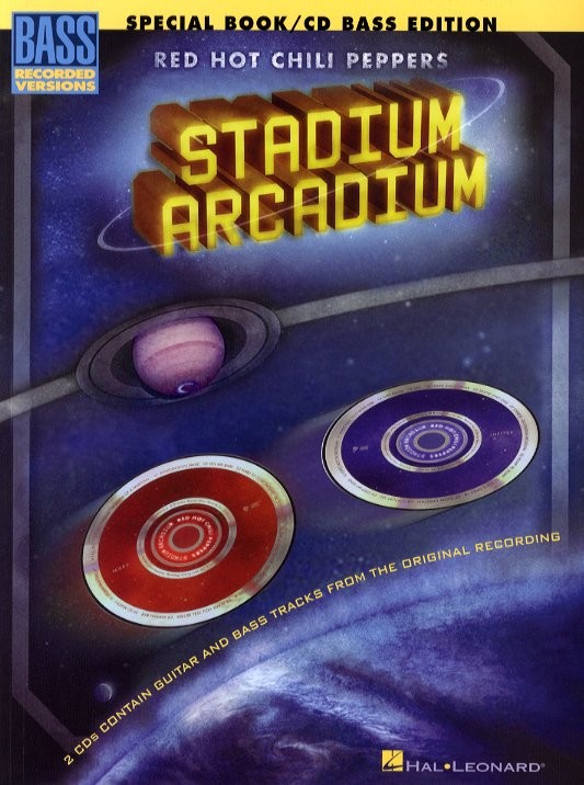 Red Hot Chili Peppers Stadium Arcadium Bass Bk/cds Sheet Music Songbook
