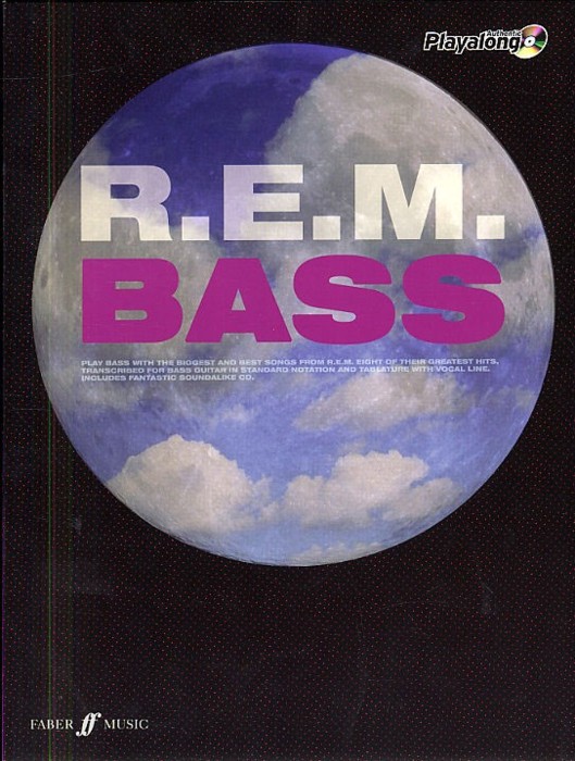 R E M Bass Authentic Playalong Book/cd Sheet Music Songbook