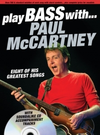 Paul Mccartney Play Bass With Book/cd Sheet Music Songbook