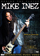 Mike Inez Behind The Player Bass Guitar Dvd Sheet Music Songbook