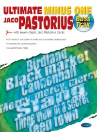 Jaco Pastorius Ultimate Minus One Bass Book/cd Sheet Music Songbook