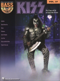 Bass Play Along 27 Kiss Book & Cd Sheet Music Songbook