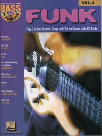 Bass Play Along 05 Funk Book & Cd Sheet Music Songbook
