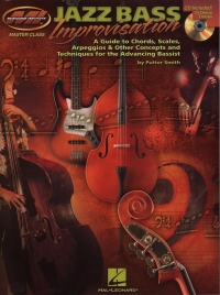 Jazz Bass Improvisation Smith Book & Cd Sheet Music Songbook