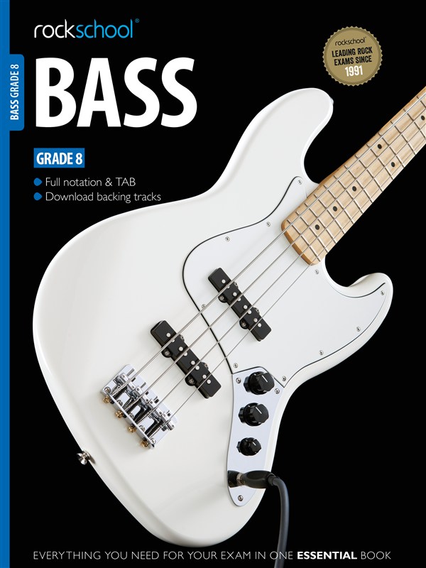 Rockschool Bass Grade 8 2012 + Online Sheet Music Songbook