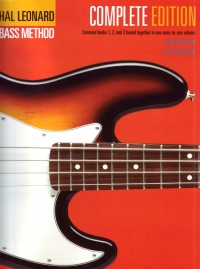 Hal Leonard Bass Method Complete 2nd Ed Book Only Sheet Music Songbook