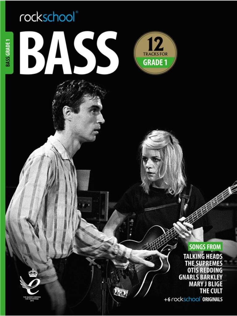 Rockschool Bass 2018-2024 Grade 1 + Online Sheet Music Songbook