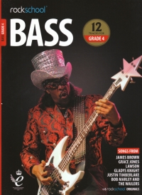 Rockschool Bass 2018-2024 Grade 4 + Online Sheet Music Songbook