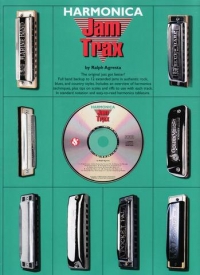 Harmonica Jam Trax Book & Cd Sheet Music Songbook