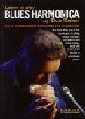 Blues Harmonica Learn To Play Baker Sheet Music Songbook