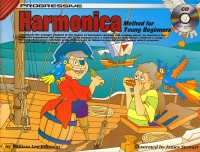 Progressive Harmonica Method Young Beginners + Cd Sheet Music Songbook