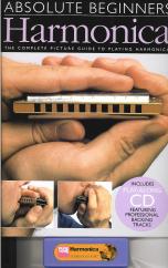 Absolute Beginners Harmonica Book/cd/harmonica Sheet Music Songbook