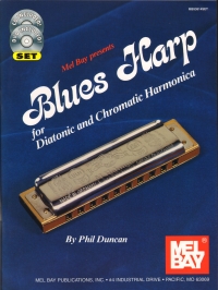 Blues Harp Diatonic And Chromatic Book/cd/dvd Sheet Music Songbook