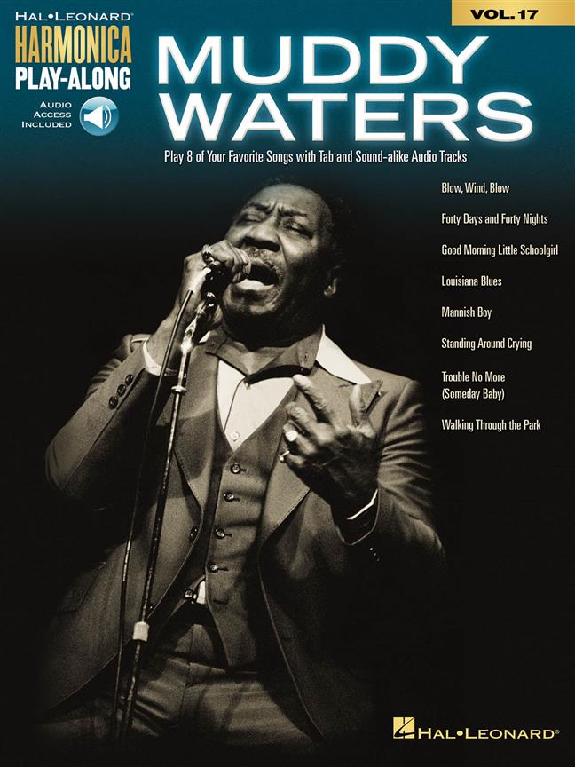 Harmonica Play Along 17 Muddy Waters + Online Sheet Music Songbook