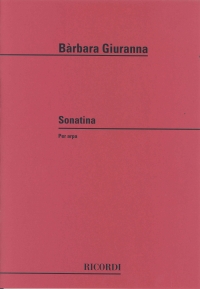 Giuranna Sonatina Harp Sheet Music Songbook