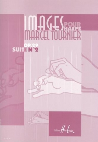 Tournier Images Suite No 2 Harp Sheet Music Songbook