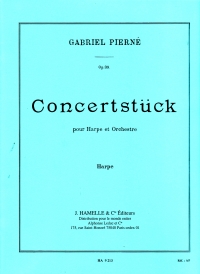 Pierne Concertstuck Op39 For Harp Sheet Music Songbook
