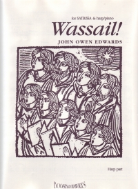 Wassail Edwards Harp Part Sheet Music Songbook