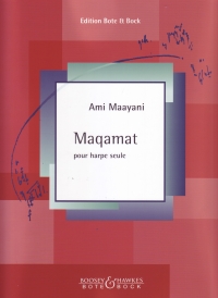 Maayani Maqamat Harp Sheet Music Songbook