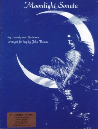 Beethoven Moonlight Sonata Thomas Harp Sheet Music Songbook